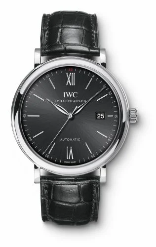 IWC Portofino Automatic Stainless Steel / Black IW3565-02 (3565-02, IW356502)
